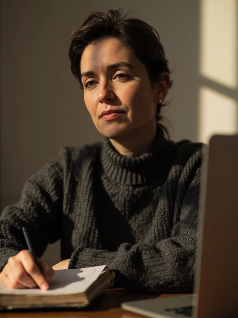 Retrato editorial de Inés Ocampo, directora del laboratorio de innovación de un banco español.