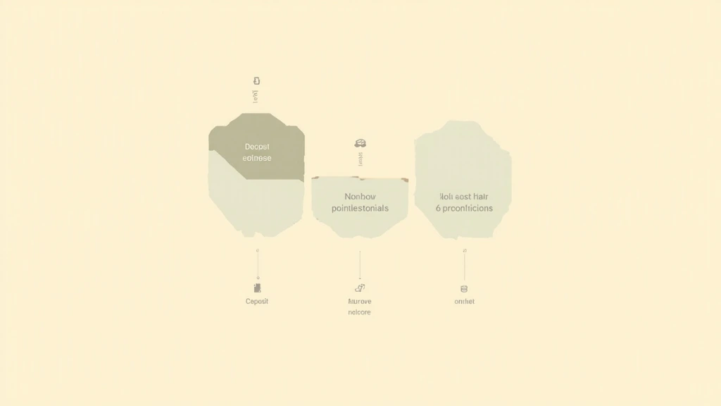 Diagrama del flujo de escrow en cuatro pasos: depósito, retención, aprobación y liberación.